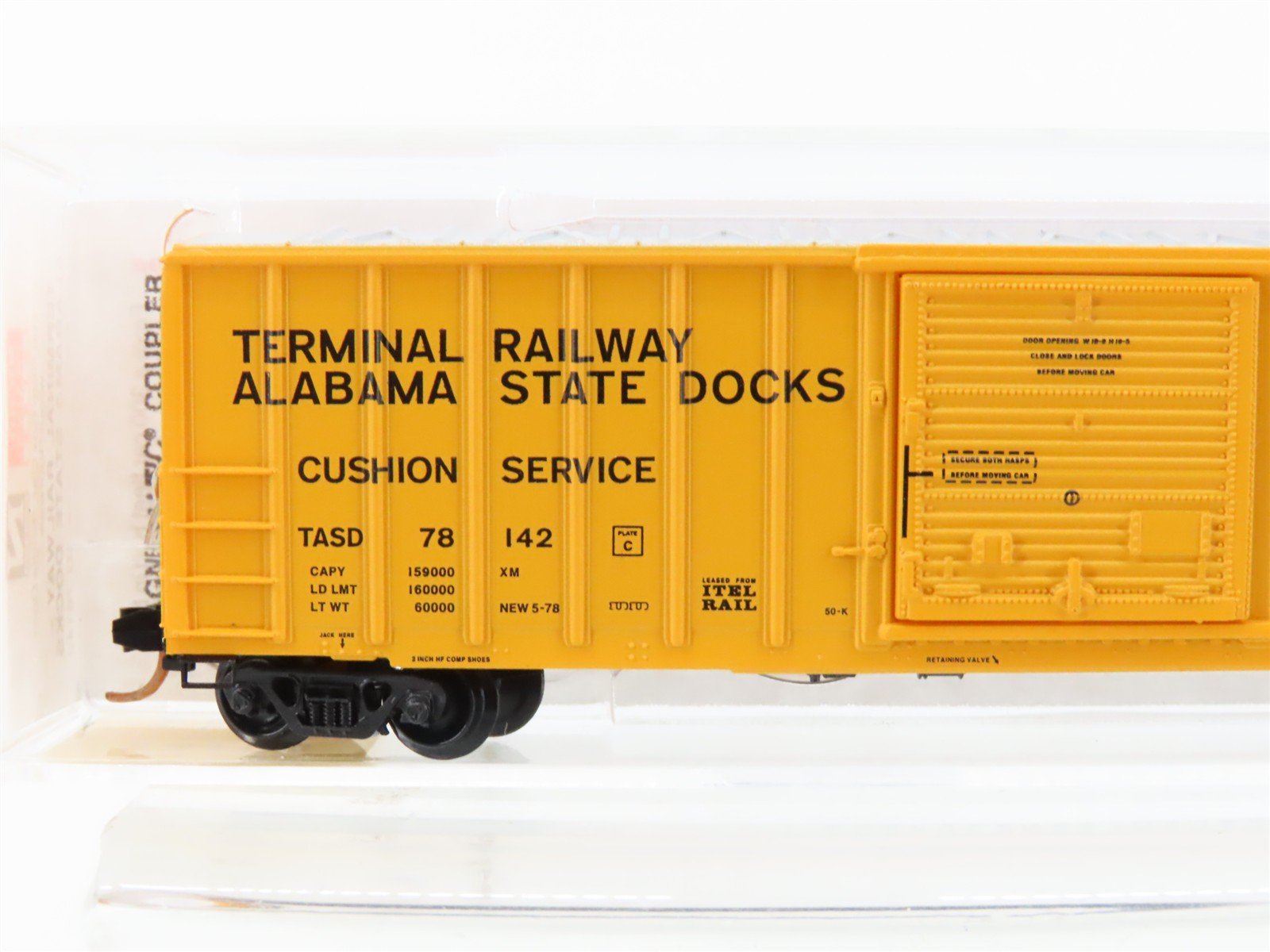 N Micro-Trains MTL 25160 TASD Terminal Railway Alabama State Docks Box Car 78142