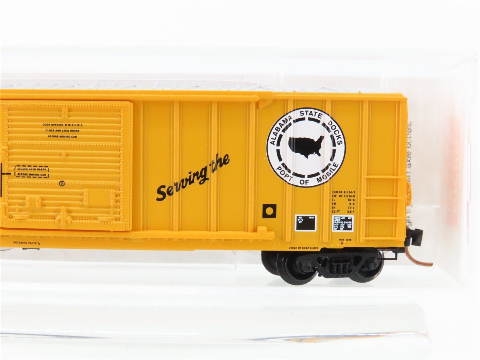 N Micro-Trains MTL 25160 TASD Terminal Railway Alabama State Docks Box Car 78142