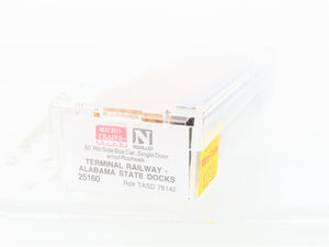 N Micro-Trains MTL 25160 TASD Terminal Railway Alabama State Docks Box Car 78142