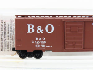 N Micro-Trains MTL 20346/1 B&O Baltimore & Ohio 40' Single Door Box Car #470699