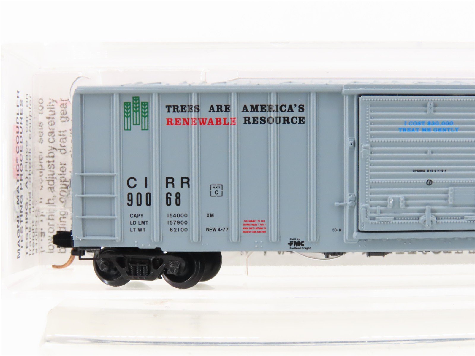 N Micro-Trains MTL 25040 CIRR Chattahoochee Industrial Railroad Box Car #90068