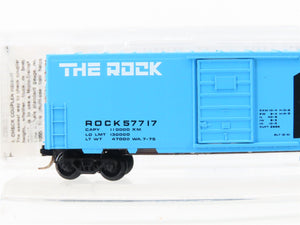 N Scale Micro-Trains MTL 24010 ROCK The Rock 40' Single Door Box Car #57717