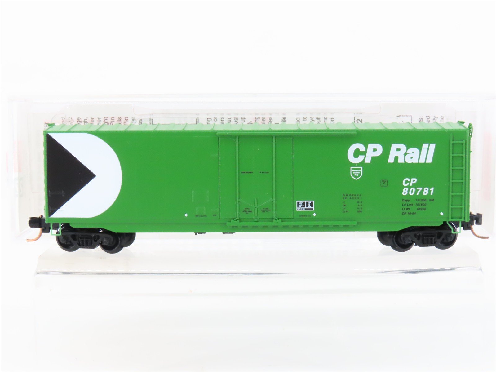 N Micro-Trains MTL 38250 CP Rail Canadian Pacific 50' Plug Door Box Car #80781