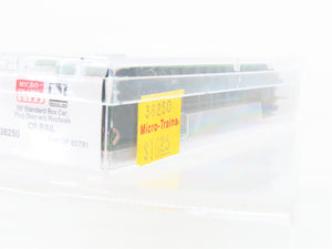 N Micro-Trains MTL 38250 CP Rail Canadian Pacific 50' Plug Door Box Car #80781