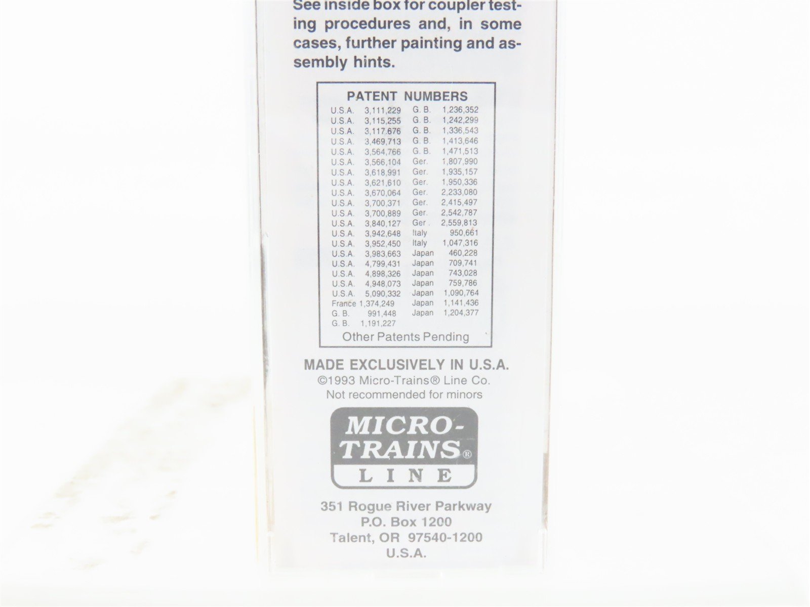 N Scale Micro-Trains MTL 49410 URTX Miller High Life Beer 40' Wood Reefer #93185