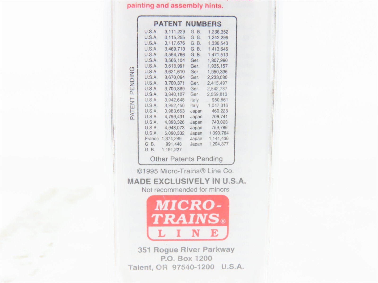 N Scale Micro-Trains MTL 58020 CBTCO Schwarzchild & Sulzberger 36' Reefer #1675