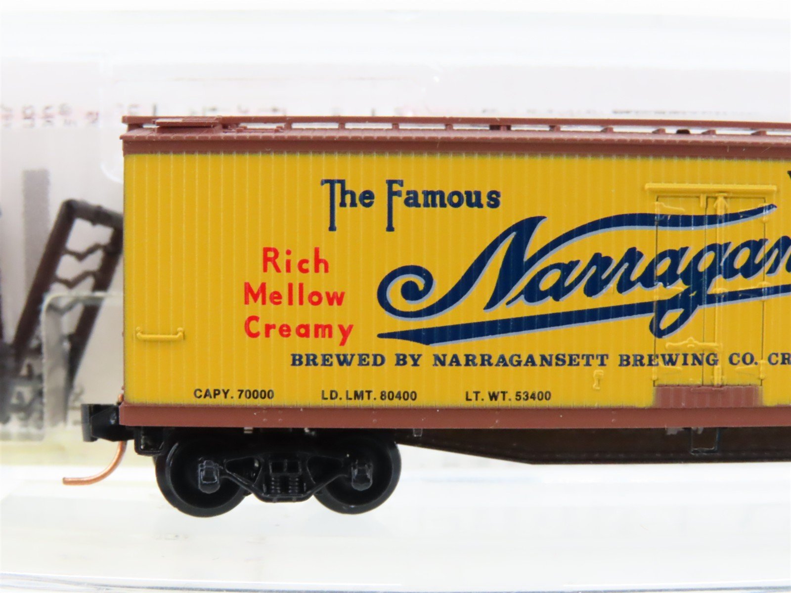 N Scale Micro-Trains MTL 49220 NBRX Narragansett Ale 40' Wood Reefer #12