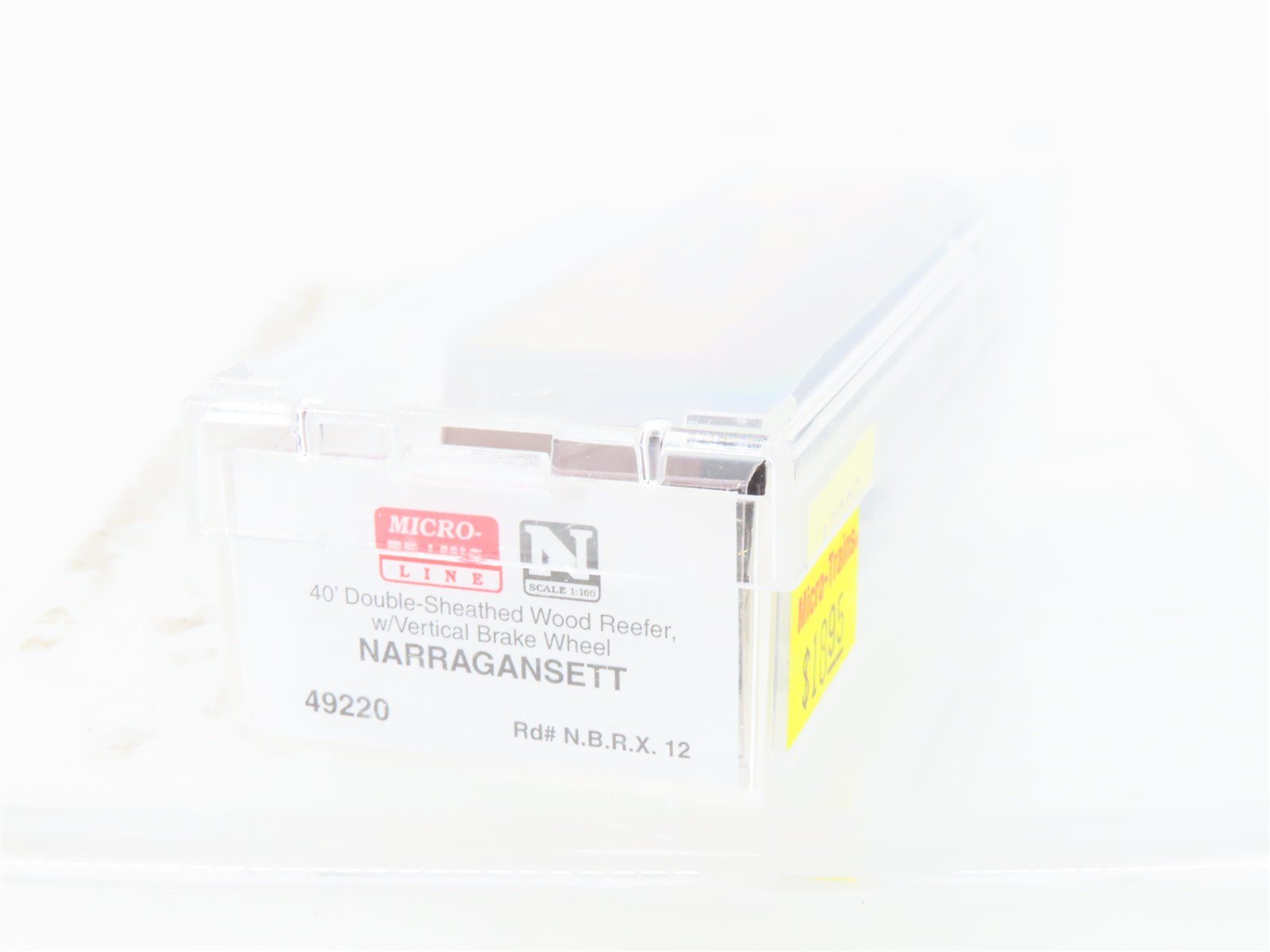 N Scale Micro-Trains MTL 49220 NBRX Narragansett Ale 40' Wood Reefer #12