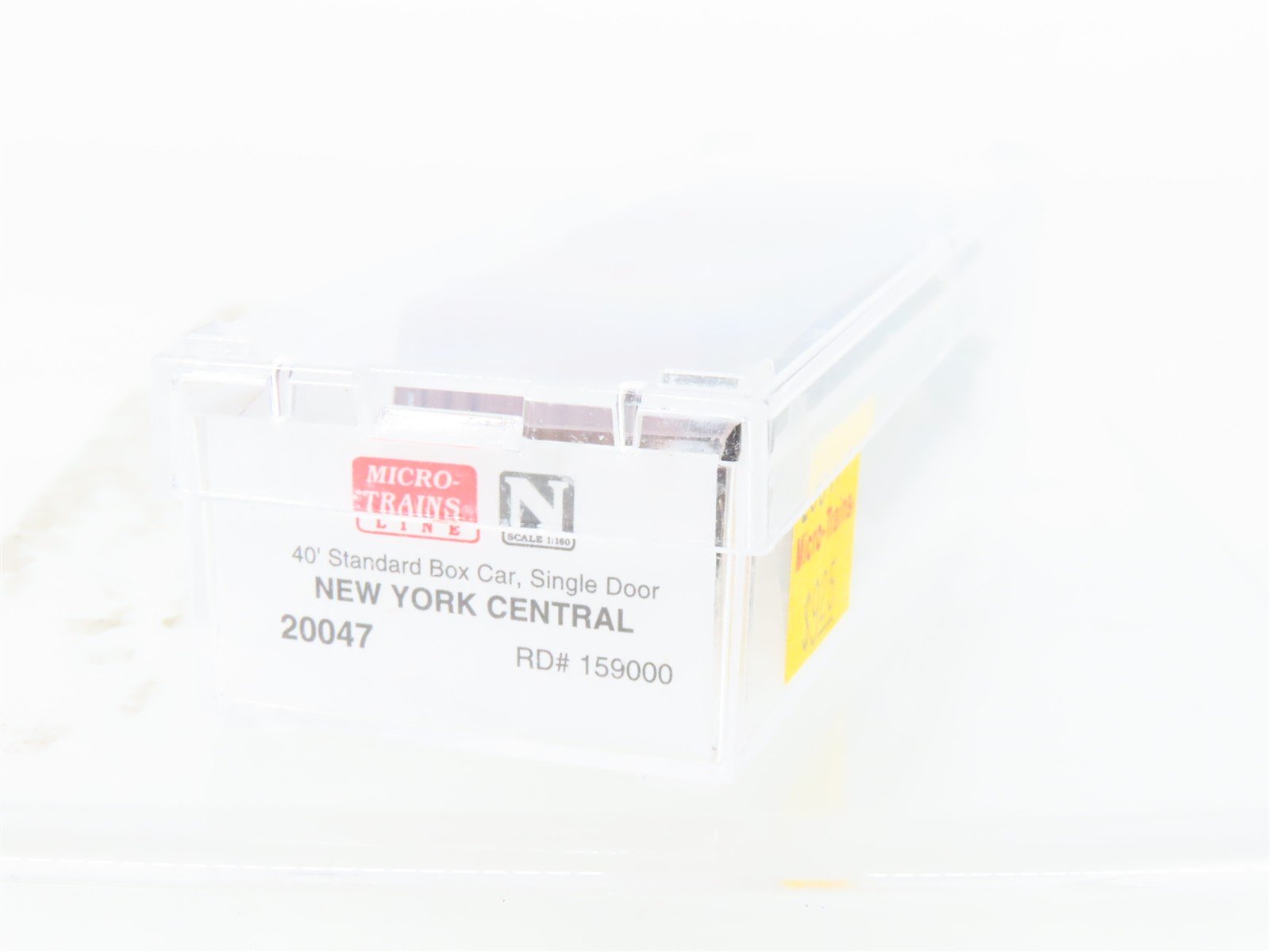N Micro-Trains MTL 20047 NYC New York Central 40' Single Door Box Car #159000