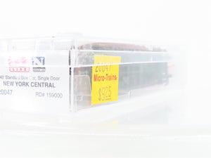 N Micro-Trains MTL 20047 NYC New York Central 40' Single Door Box Car #159000