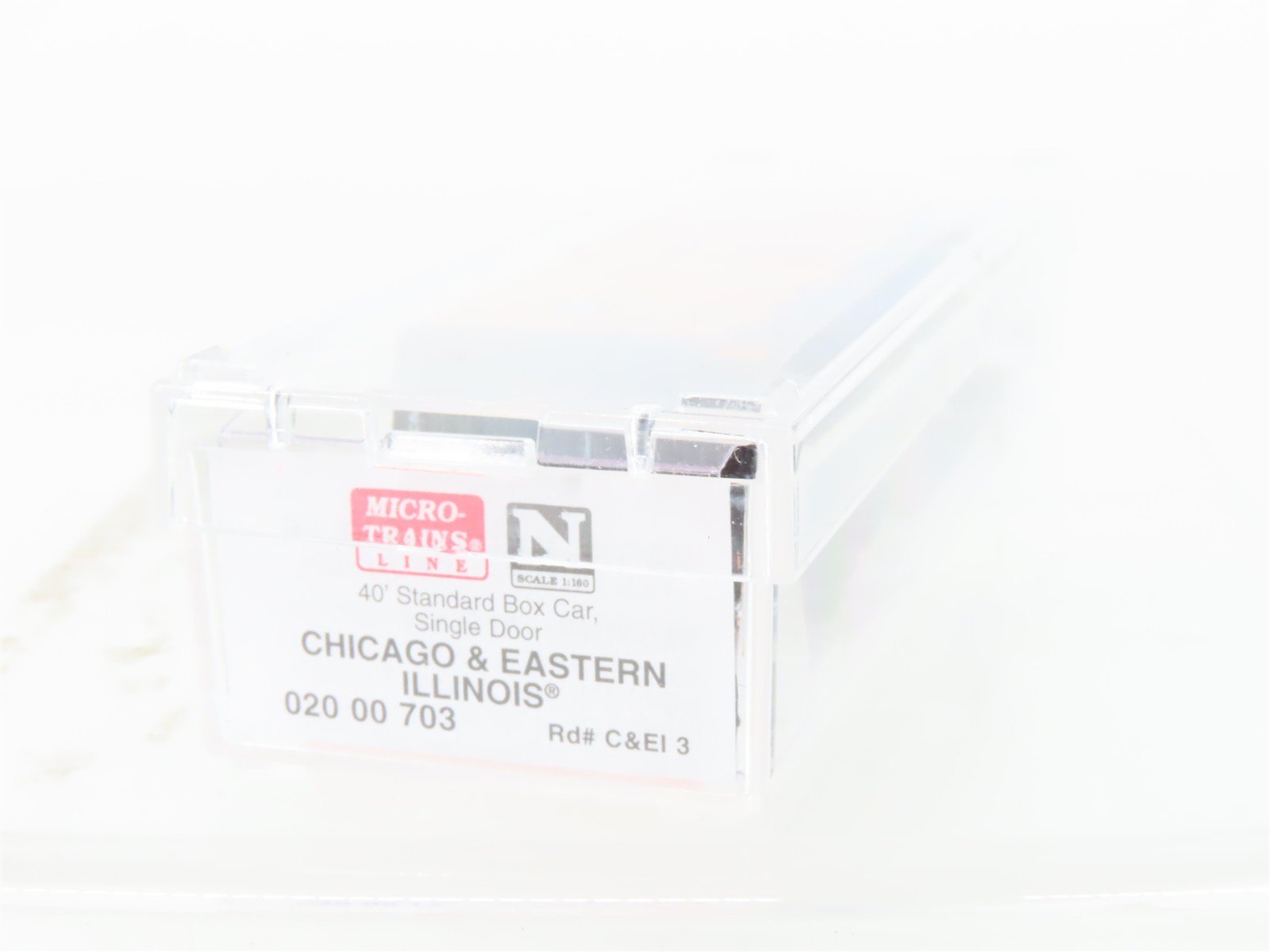 N Scale Micro-Trains MTL 02000703 C&EI Route of the Dixie Flagler 40' Box Car #3