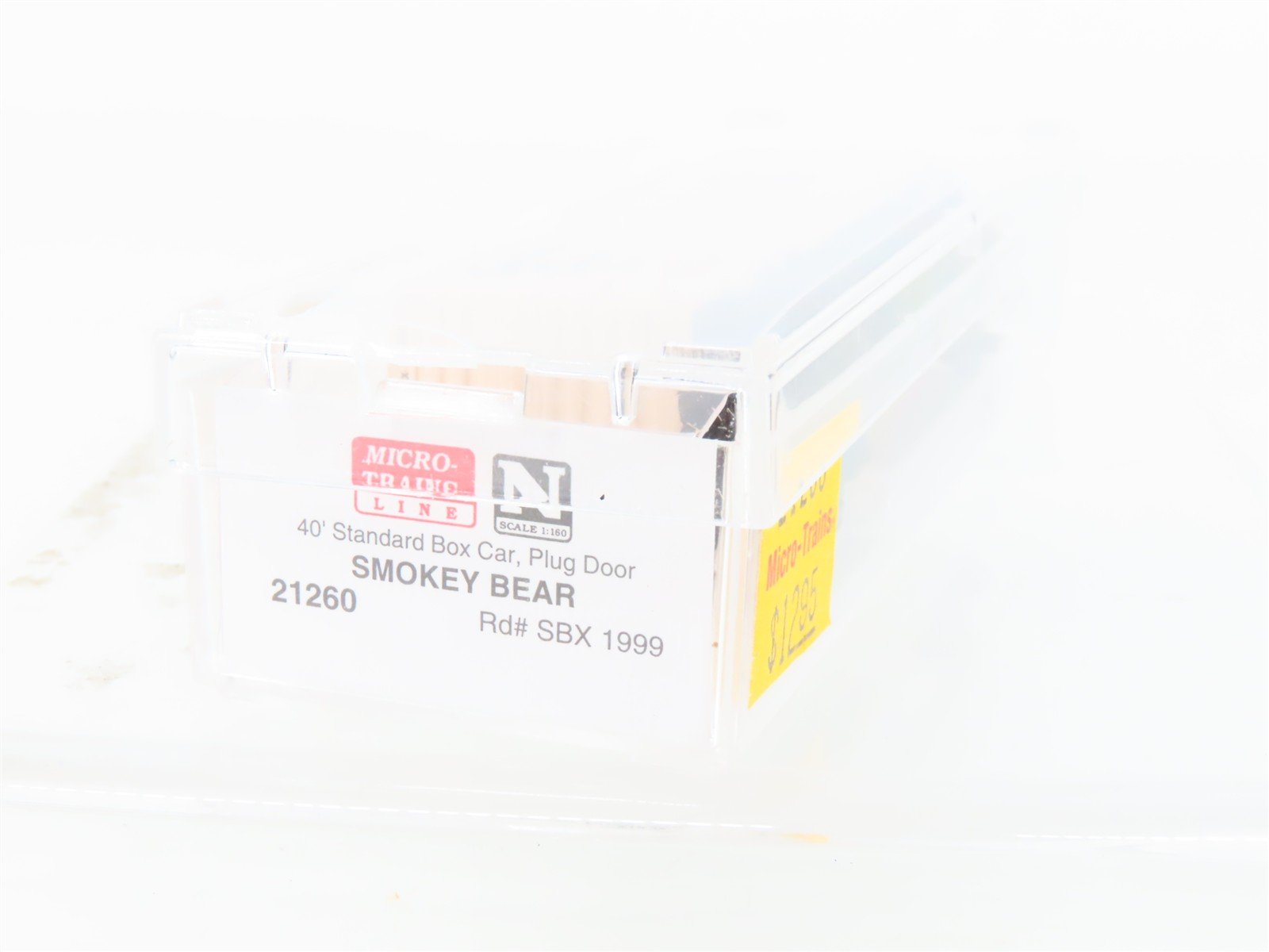 N Scale Micro-Trains MTL 21260 SBX Smokey Bear 40' Plug Door Box Car #1999