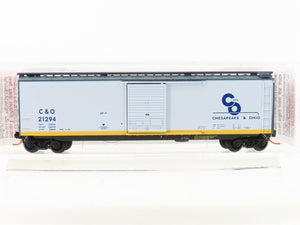 N Micro-Trains MTL 03100074 C&O Chesapeake & Ohio 50' Single Door Box Car 21294