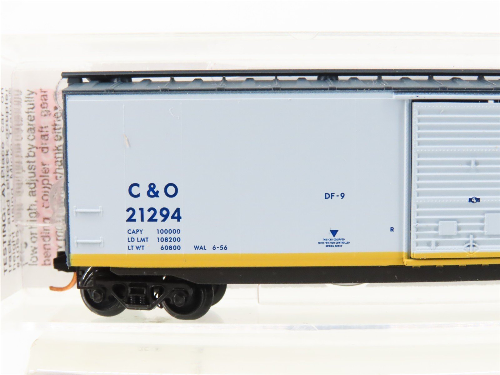 N Micro-Trains MTL 03100074 C&O Chesapeake & Ohio 50' Single Door Box Car 21294