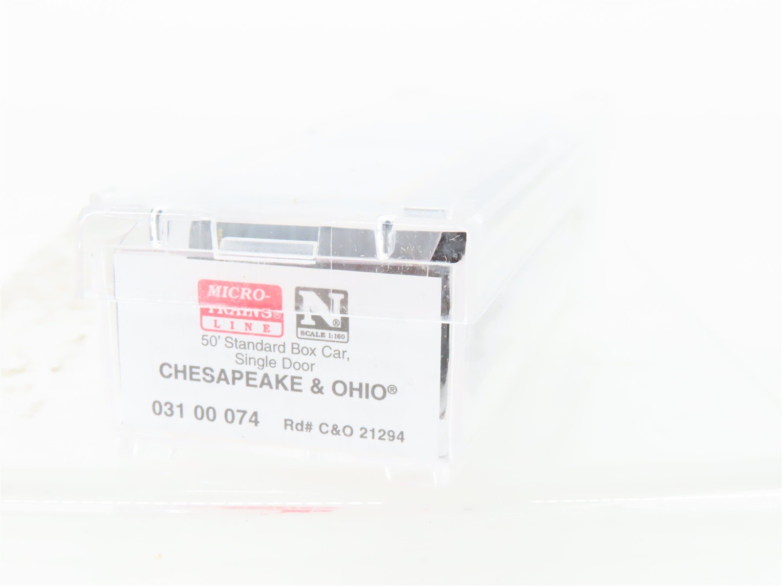 N Micro-Trains MTL 03100074 C&O Chesapeake & Ohio 50' Single Door Box Car 21294
