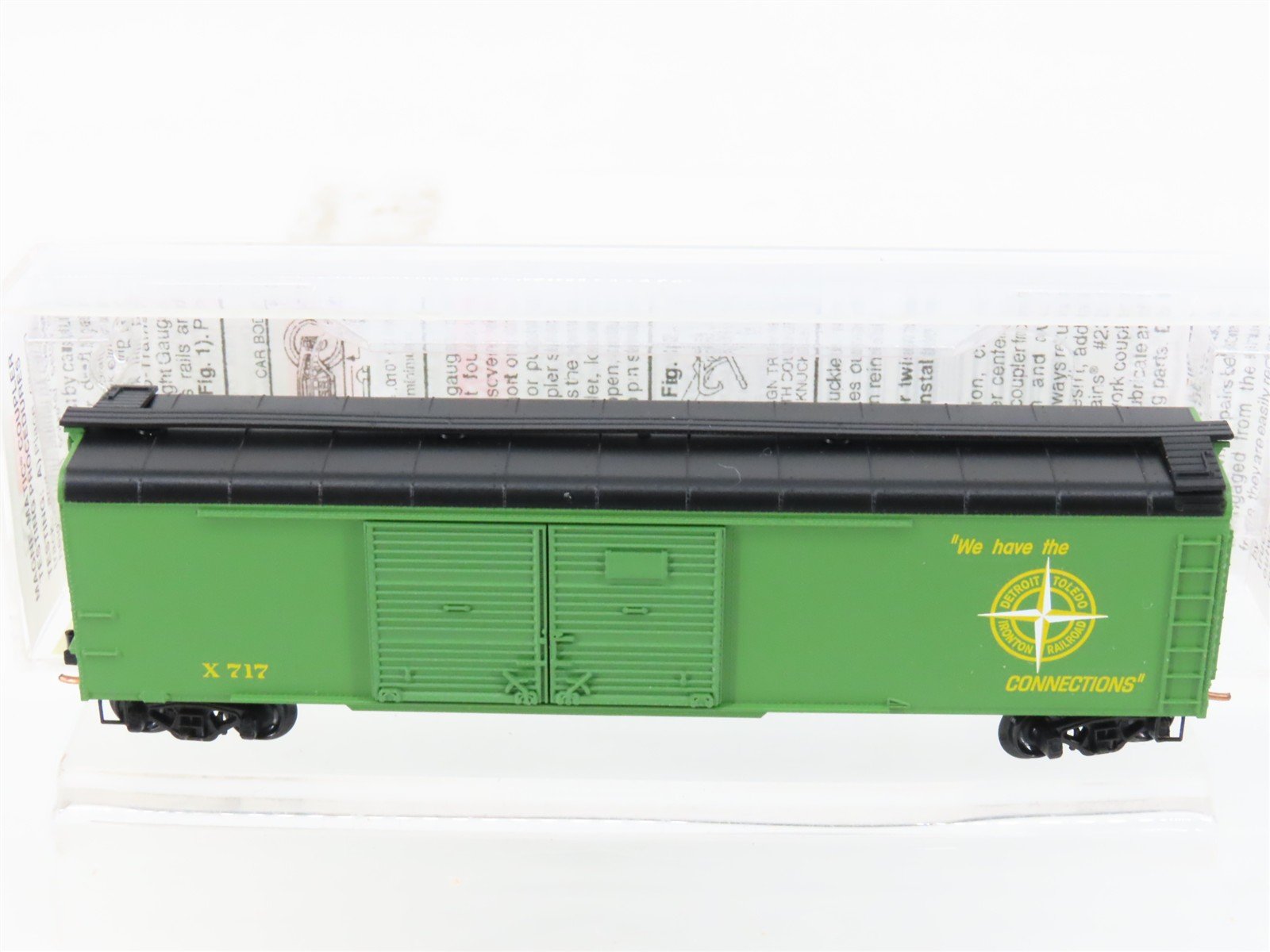 N Scale Micro-Trains MTL 79040 DTI Detroit Toledo & Ironton 50' Box Car #X717