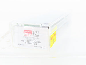 N Scale Micro-Trains MTL 79040 DTI Detroit Toledo & Ironton 50' Box Car #X717