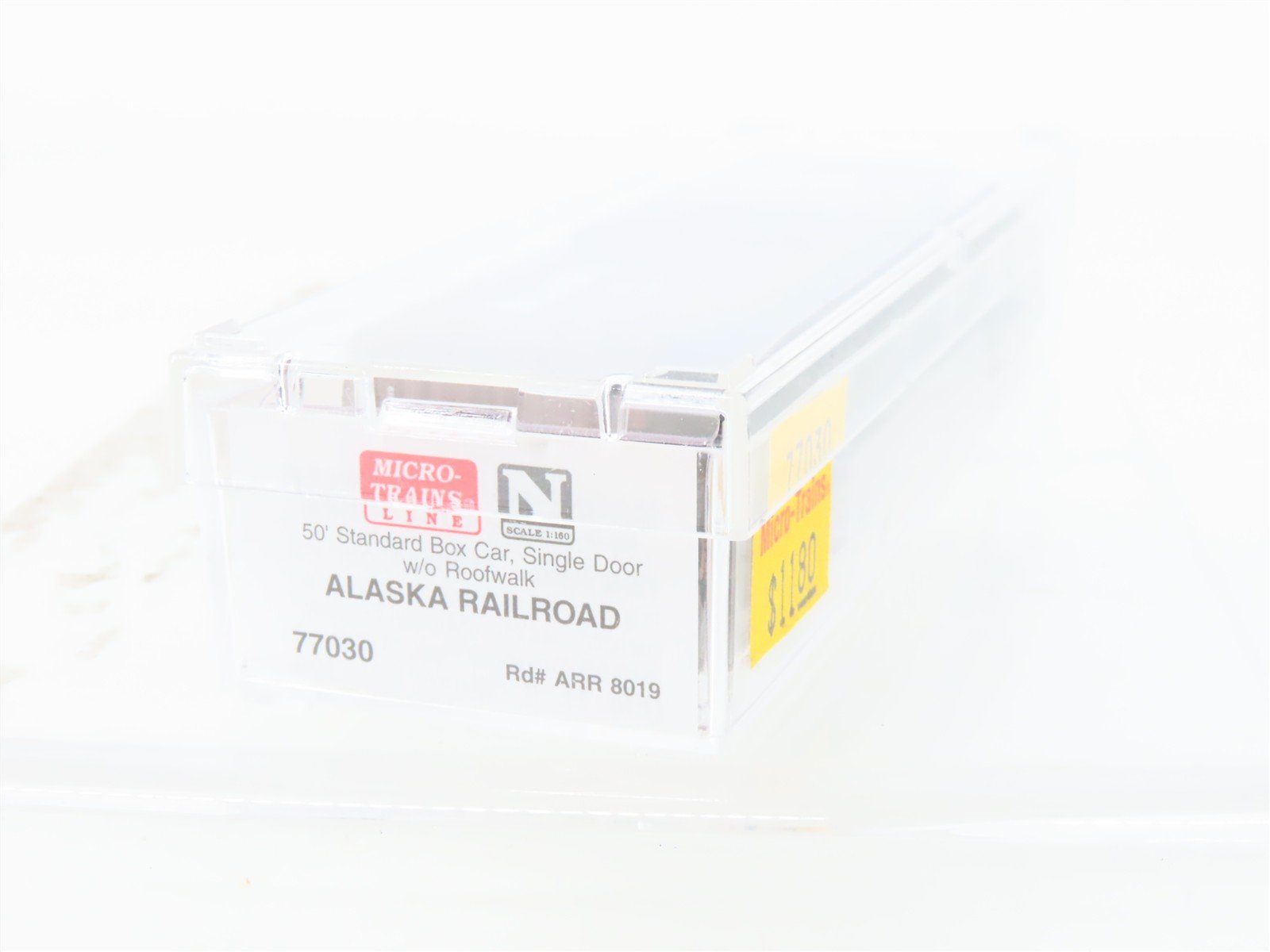 N Scale Micro-Trains MTL 77030 ARR Alaska Railroad 50' Single Door Box Car #8019
