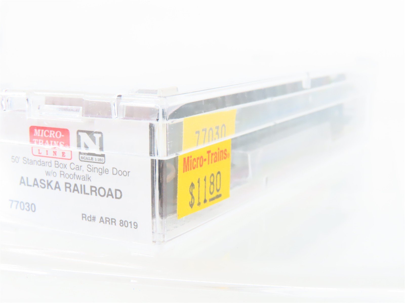 N Scale Micro-Trains MTL 77030 ARR Alaska Railroad 50' Single Door Box Car #8019
