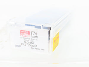 N Micro-Trains MTL 20096 FEC Florida East Coast 40' Single Door Box Car #21050