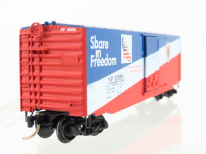 N Scale Micro-Trains MTL 77010 NP Share in Freedom Mechanical Reefer #31555