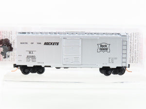 N Micro-Trains MTL 20676 RI Rock Island Route of the Rockets 40' Box Car #20060