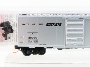 N Micro-Trains MTL 20676 RI Rock Island Route of the Rockets 40' Box Car #20060