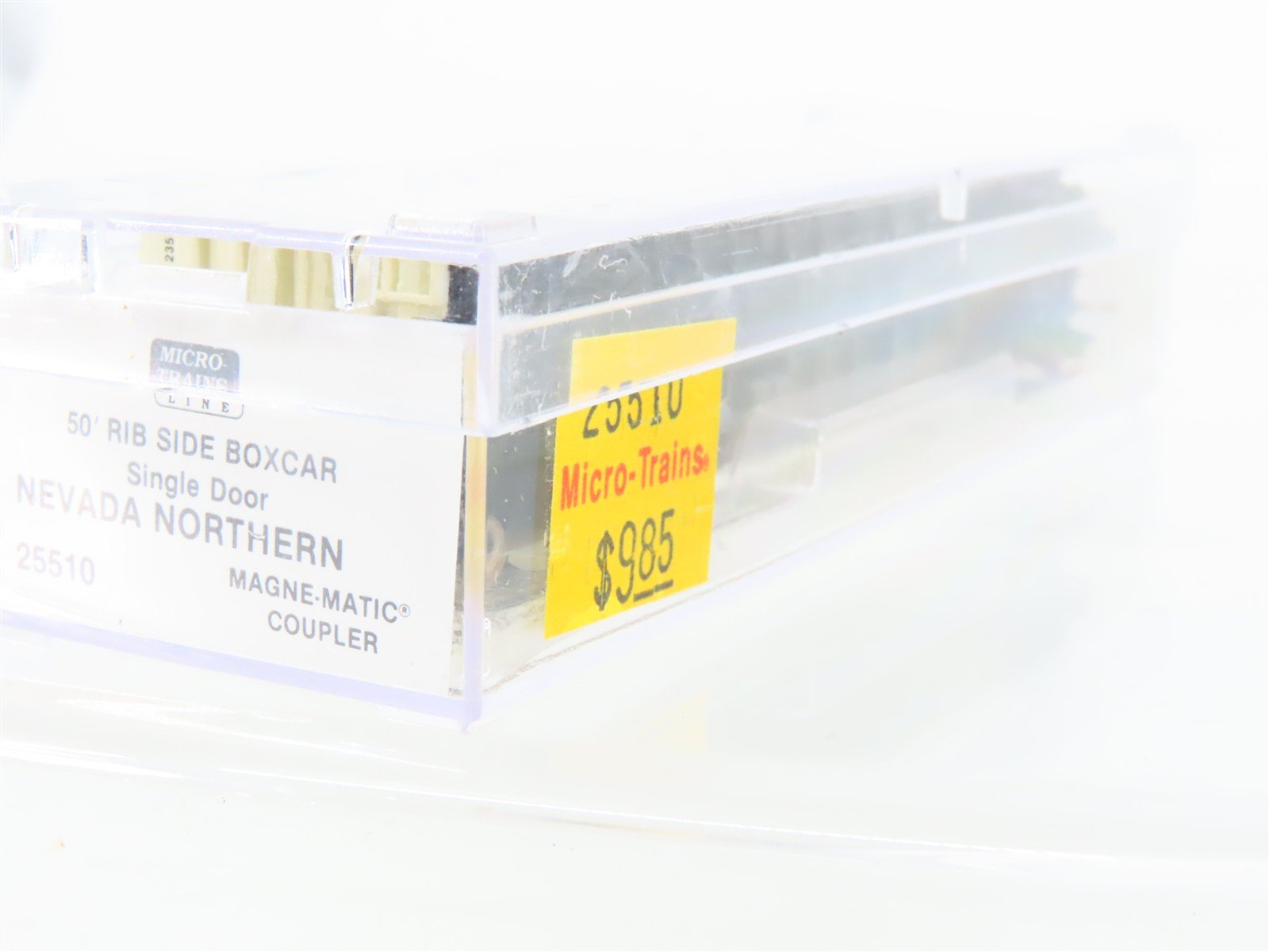 N Scale Micro-Trains MTL 25510 MISS Nevada Northern 50' Single Door Box Car #235