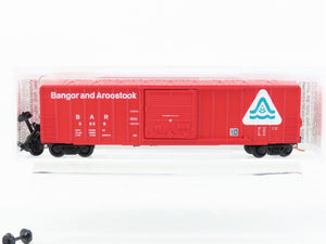 N Micro-Trains MTL 25260 BAR Bangor & Aroostook 50' Single Door Box Car #5639