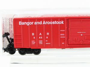 N Micro-Trains MTL 25260 BAR Bangor & Aroostook 50' Single Door Box Car #5639