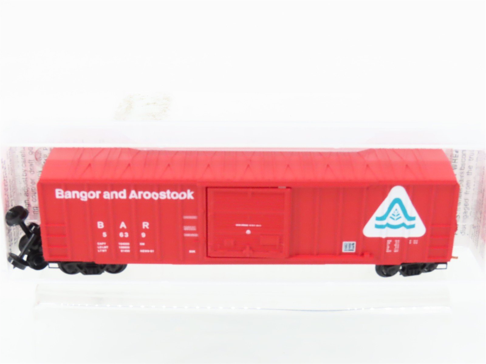 N Micro-Trains MTL 25260 BAR Bangor & Aroostook 50' Single Door Box Car #5639