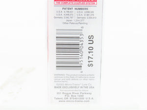 N Micro-Trains MTL 25260 BAR Bangor & Aroostook 50' Single Door Box Car #5639