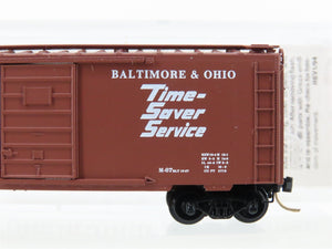 N Micro-Trains MTL 20346/3 B&O Baltimore & Ohio 40' Single Door Box Car #470835