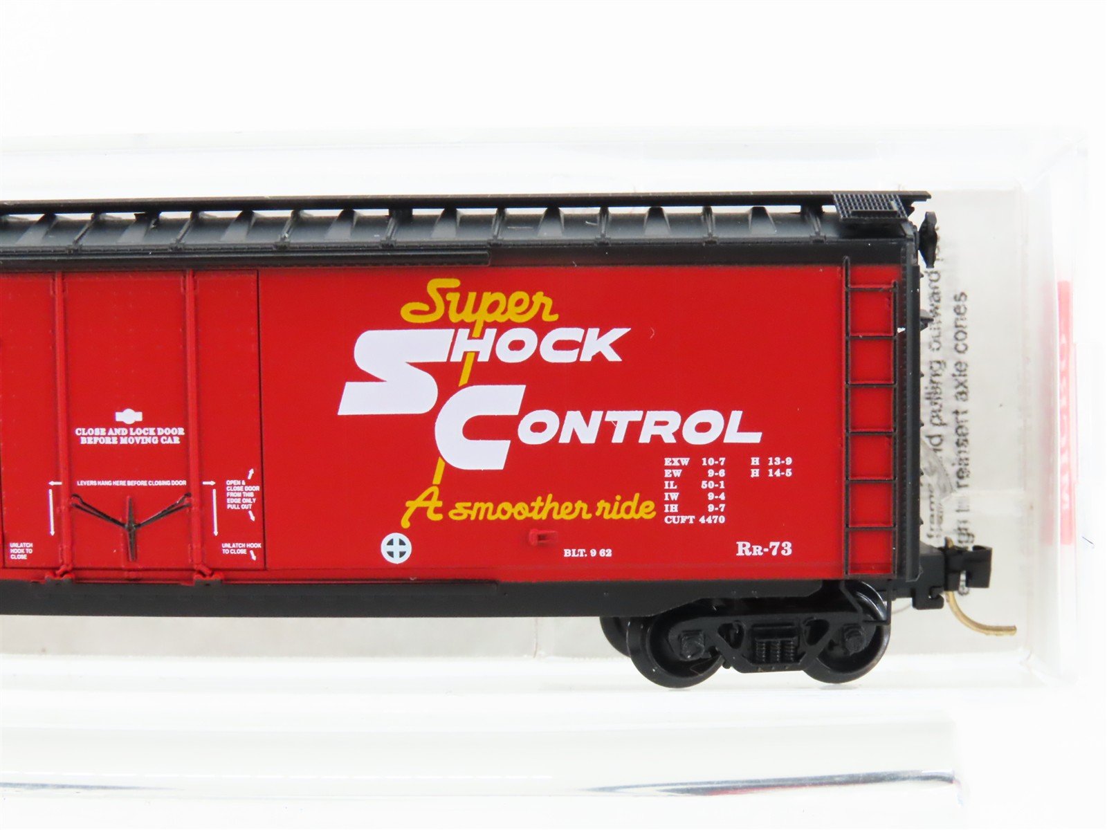N Scale Micro-Trains MTL 32350 SFRB Santa Fe 50' Plug Door Box Car #6572
