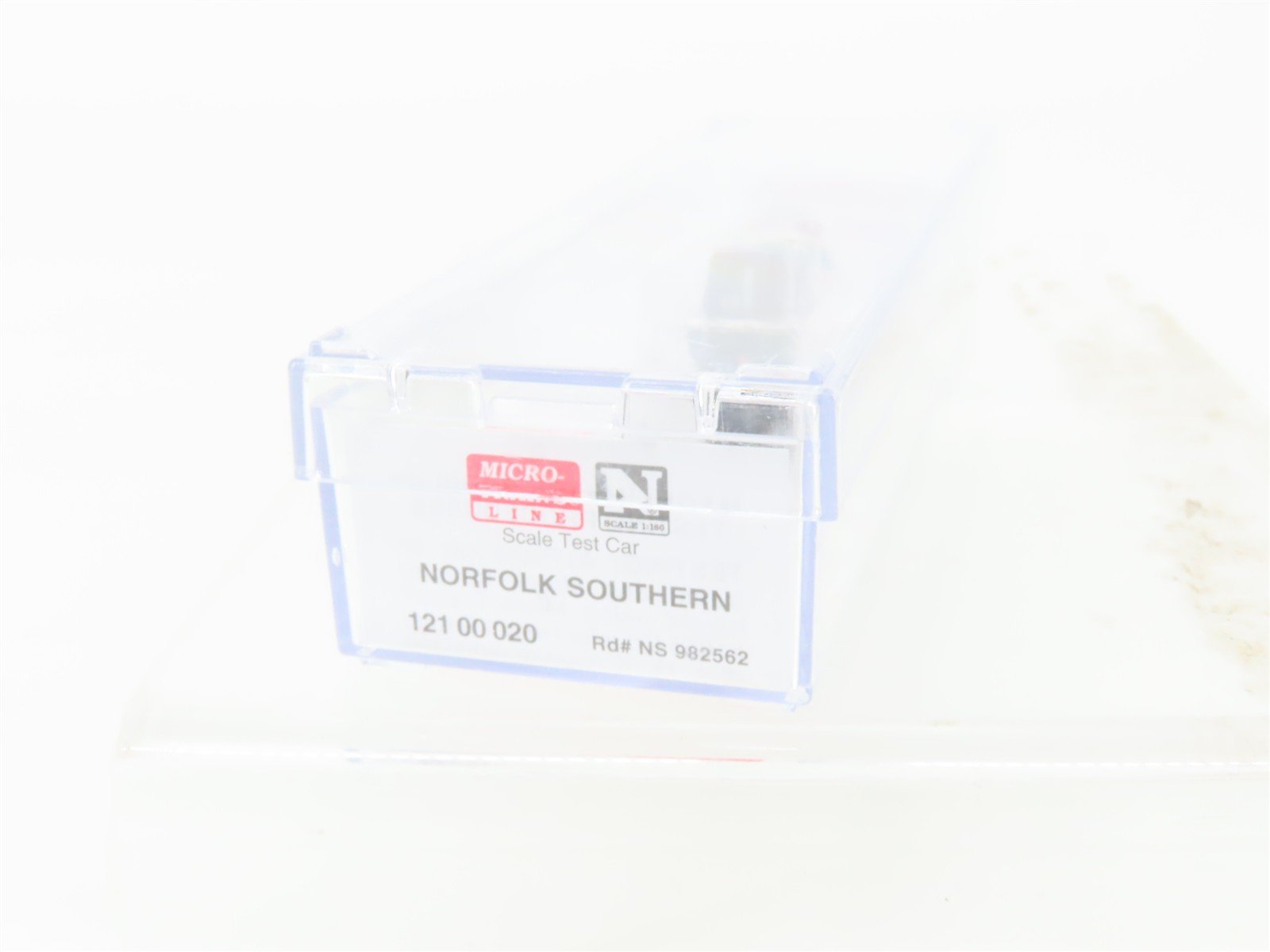 N Scale Micro-Trains MTL 12100020 NS Norfolk Southern Scale Test Car #982562
