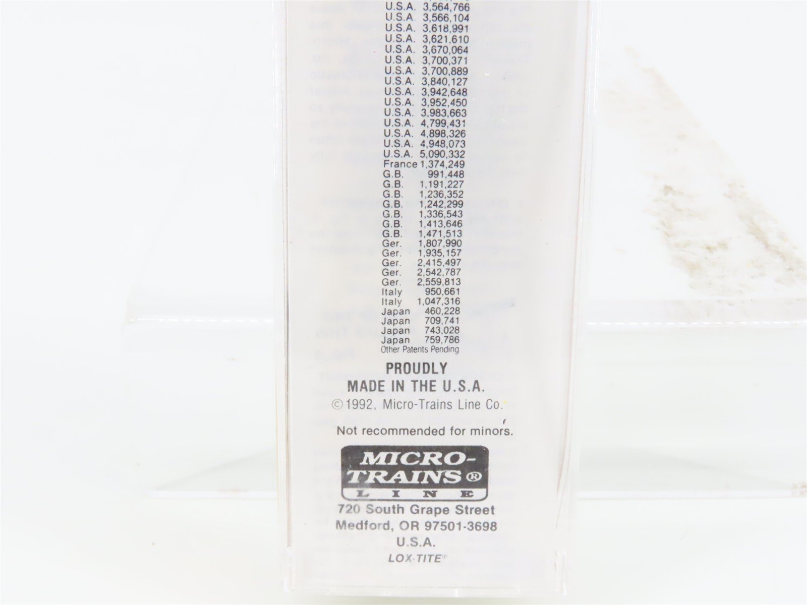 N Micro-Trains MTL 67090 ICGZ Illinois Central Gulf 45' Van Trailer #235192