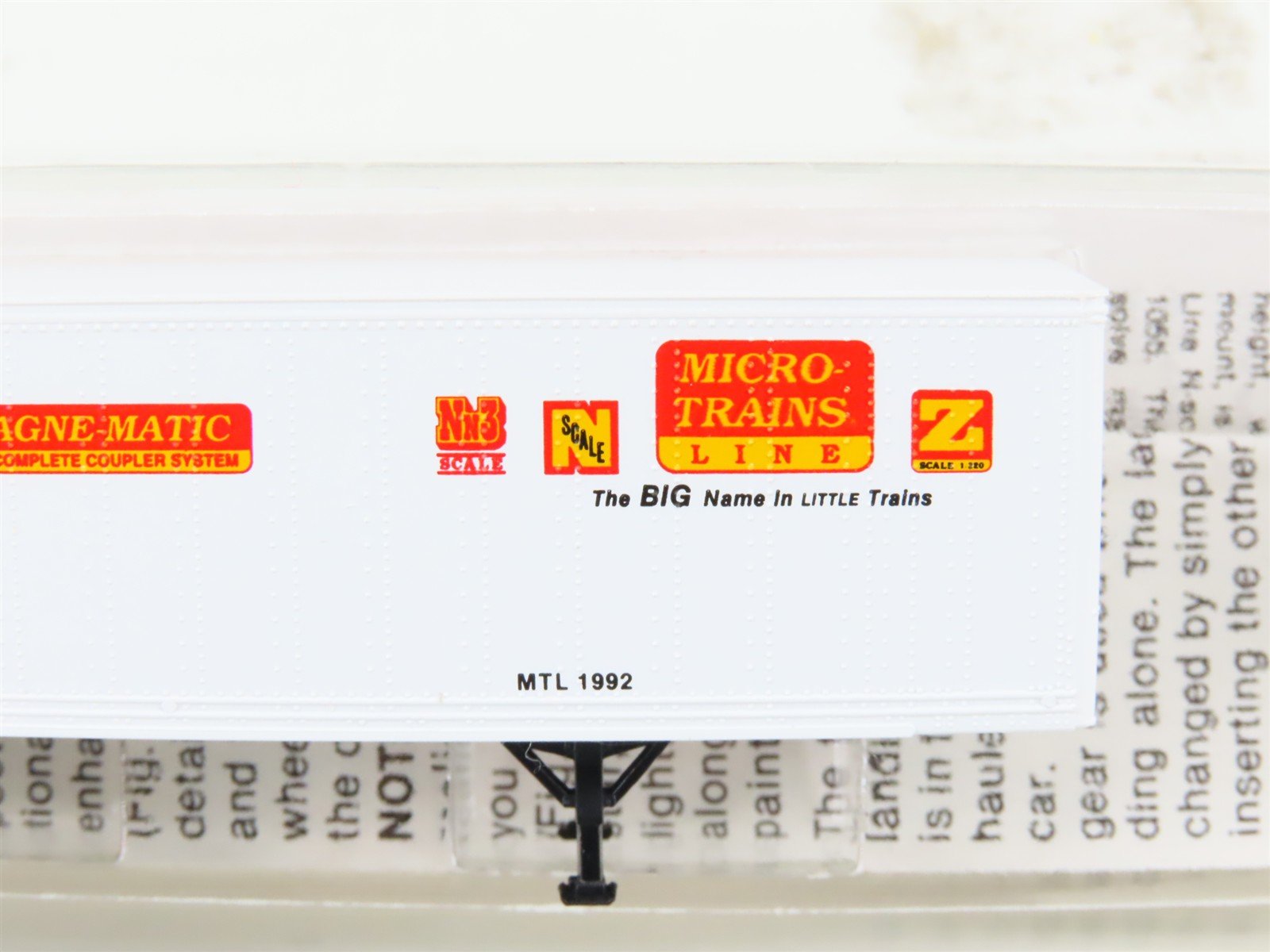 N Scale Micro-Trains Line MTL 66060 40' Trailer #1992