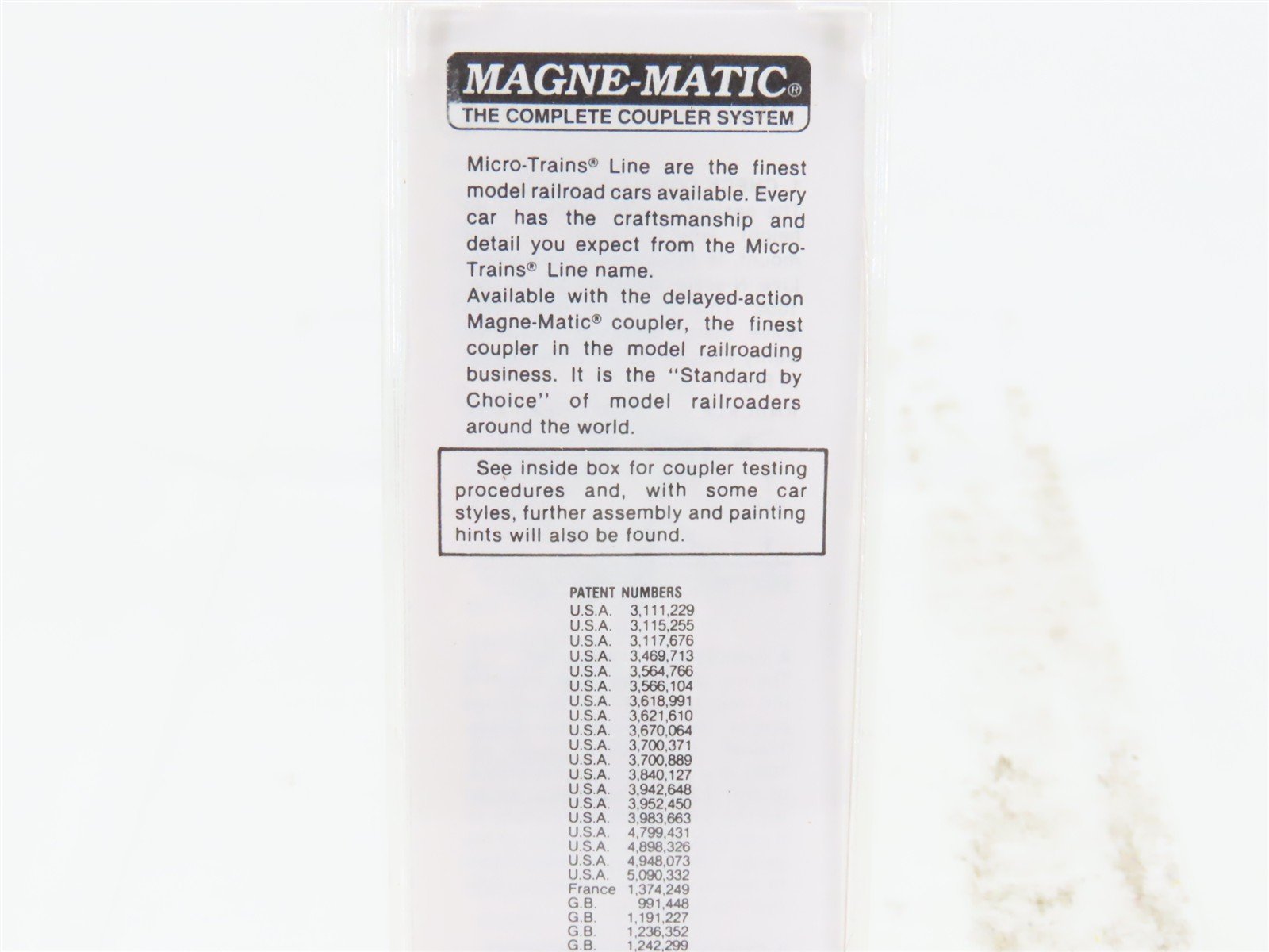 N Scale Micro-Trains Line MTL 66060 40' Trailer #1992