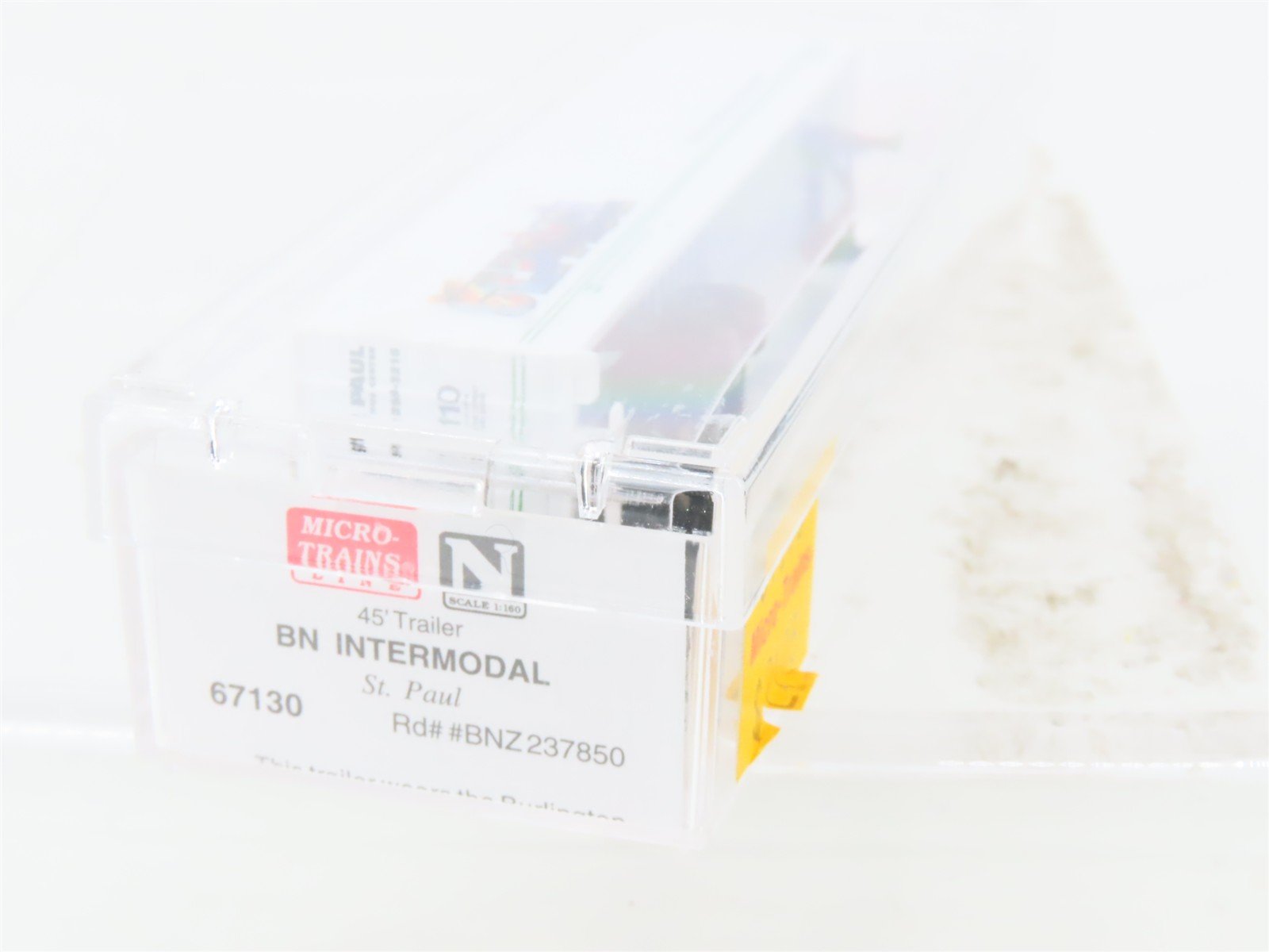 N Scale Micro-Trains MTL 67130 BNZ BN Intermodal St Paul 45' Trailer #237850