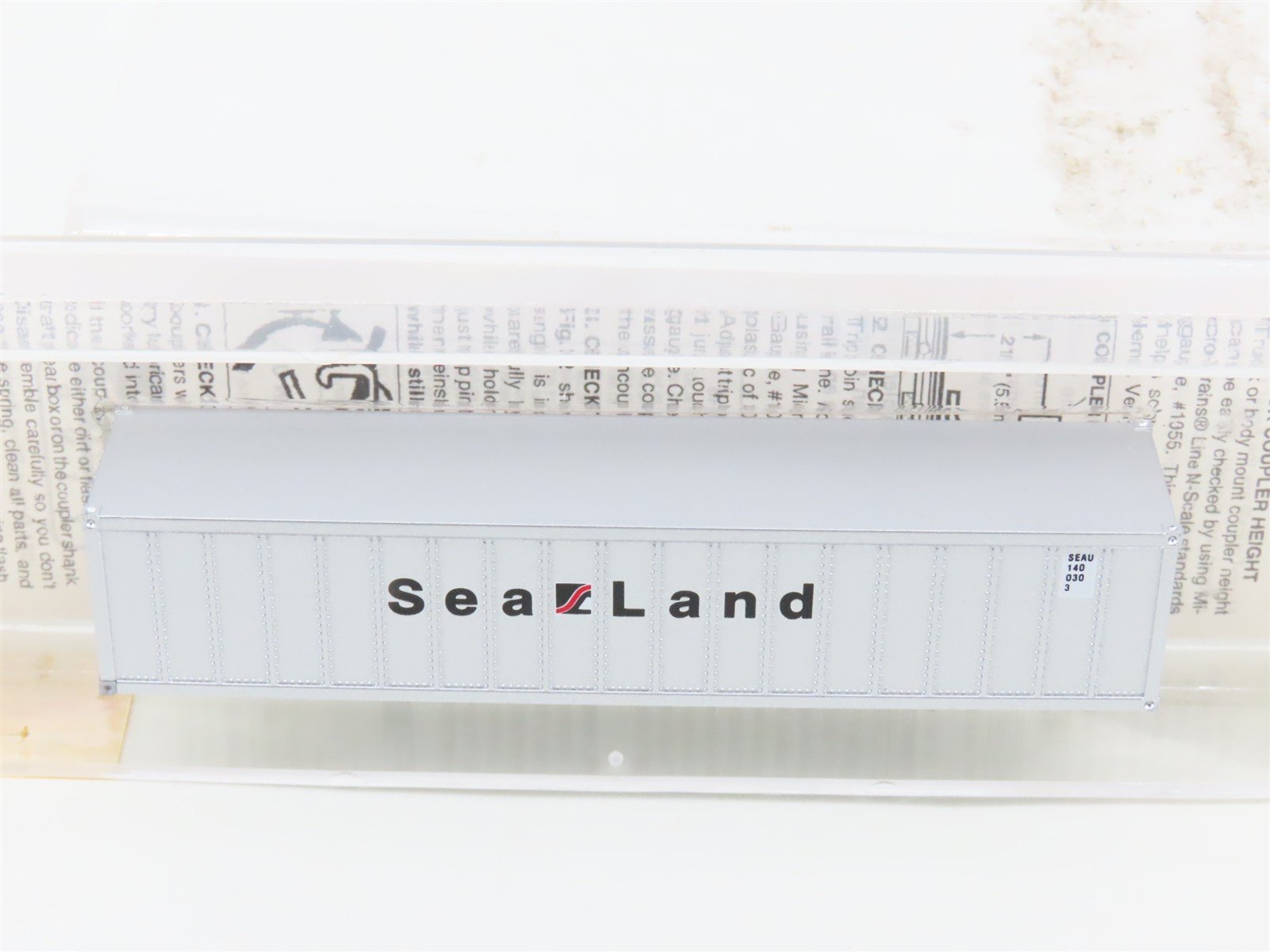N Scale Micro-Trains MTL 81020 SEAU Sealand 40' Container #1400303