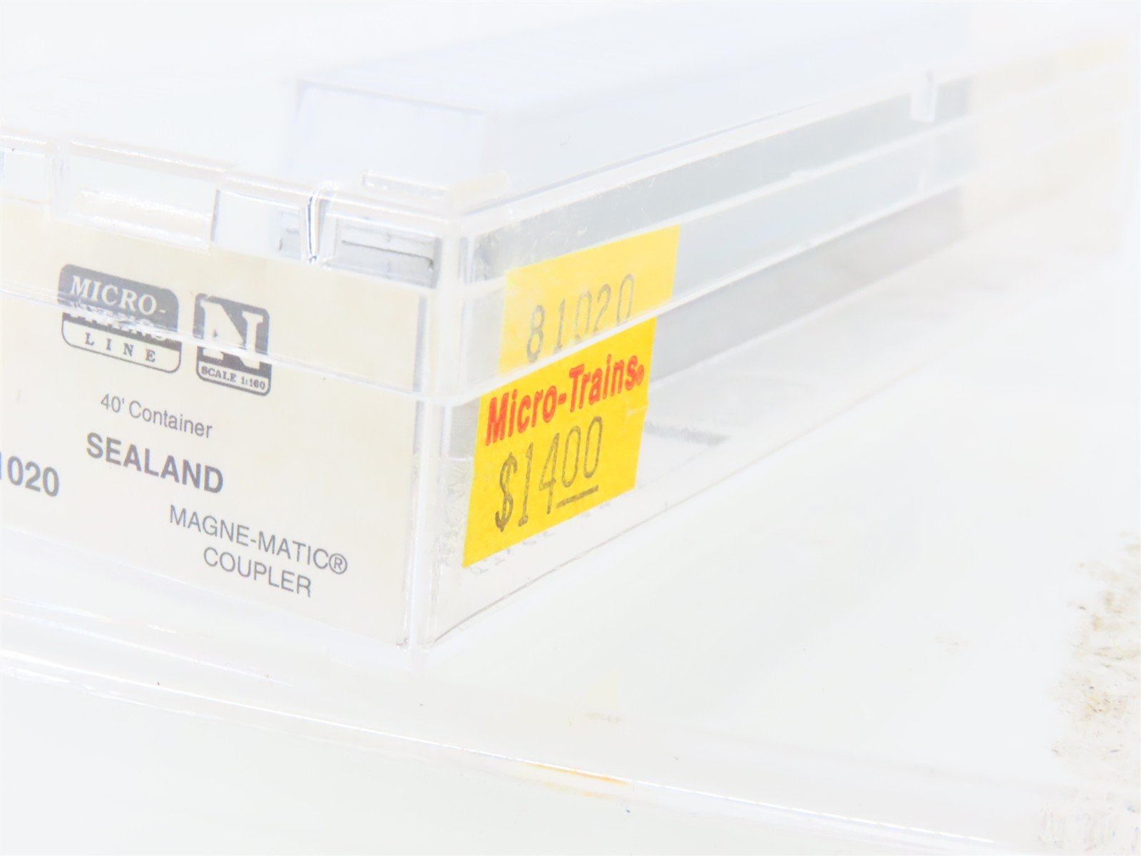 N Scale Micro-Trains MTL 81020 SEAU Sealand 40' Container #1400303