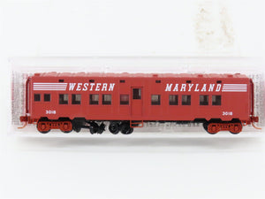 N Micro-Trains MTL 11600040 WM Western Maryland Troop Sleeper Passenger #3018