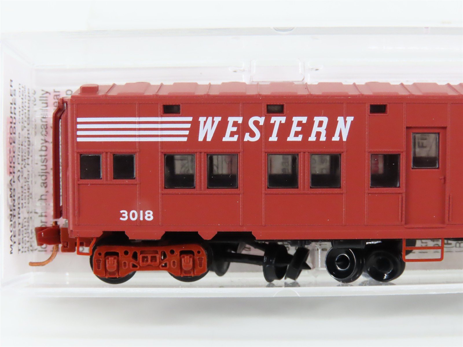 N Micro-Trains MTL 11600040 WM Western Maryland Troop Sleeper Passenger #3018