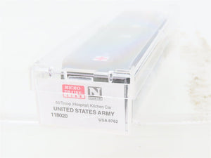 N Micro-Trains MTL 118020 USA United States Army Troop Kitchen Passenger #8762