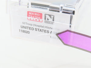 N Micro-Trains MTL 118020 USA United States Army Troop Kitchen Passenger #8762