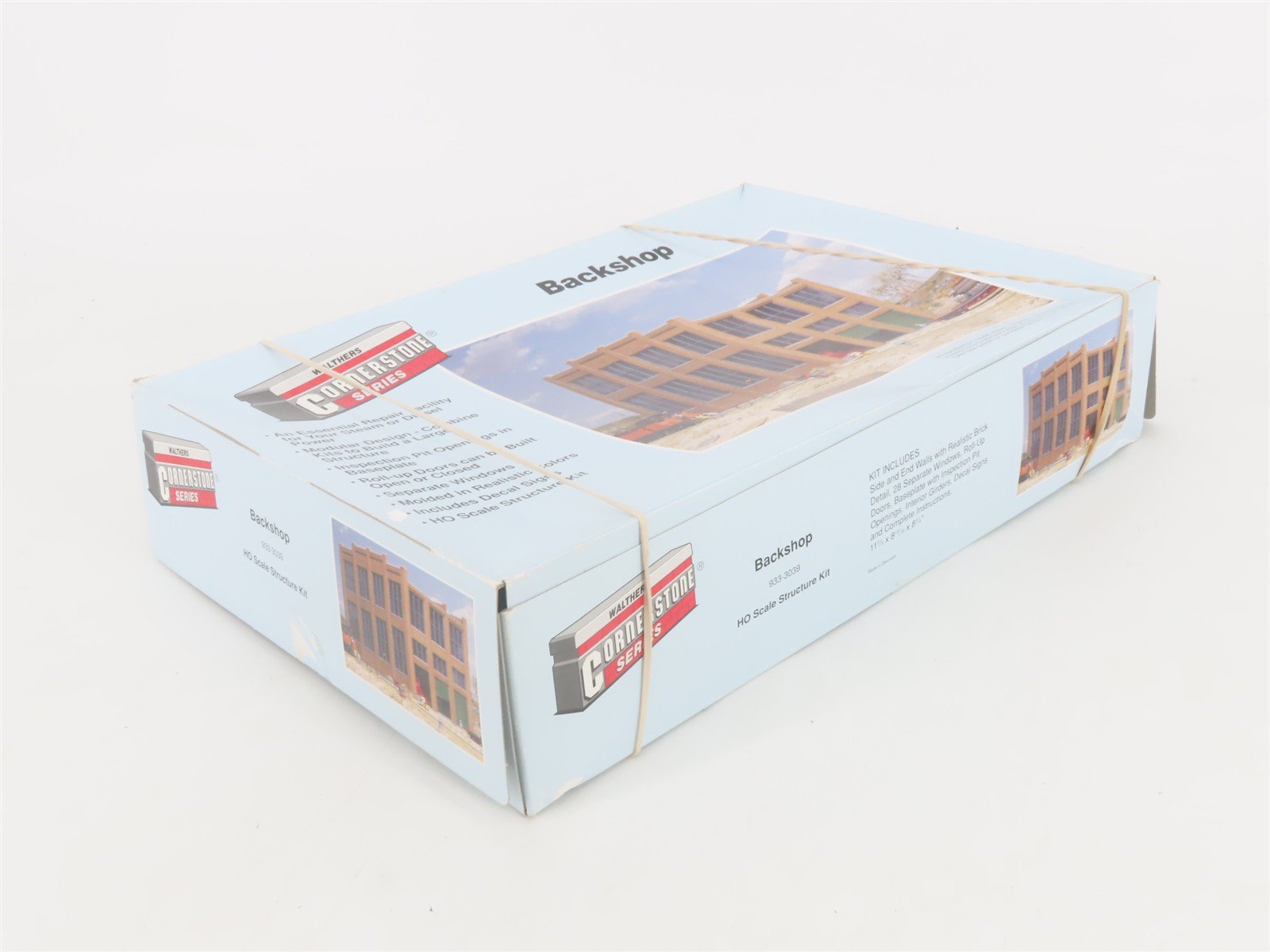 HO 1/87 Scale Walthers Cornerstone Kit #933-3039 Backshop Building