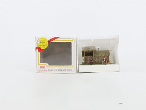 HO 1/87 Scale Model Power 641 Old Storage Shed w/ Figures