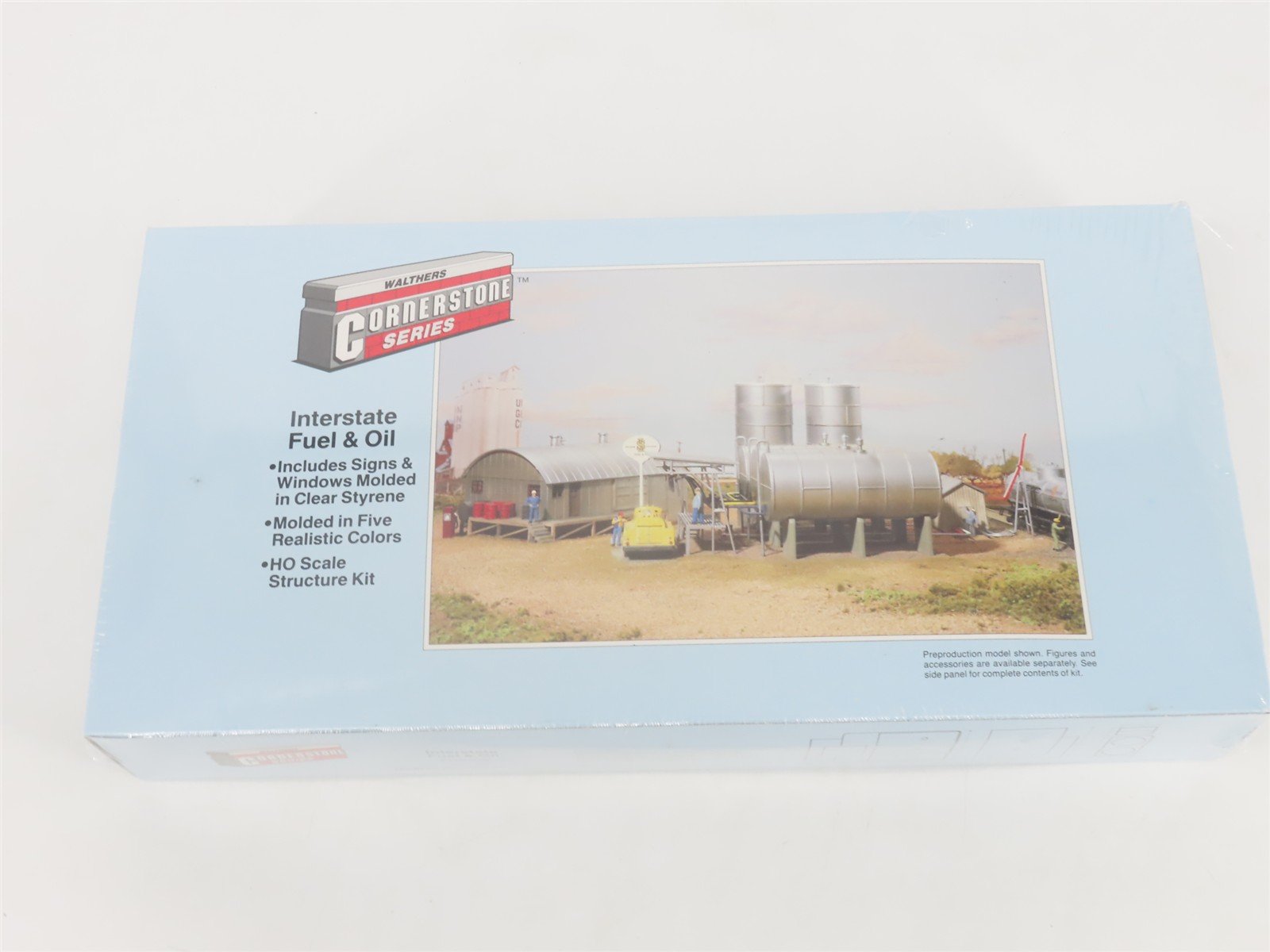 HO 1/87 Scale Walthers Cornerstone Kit 933-3006 Interstate Fuel & Oil - SEALED