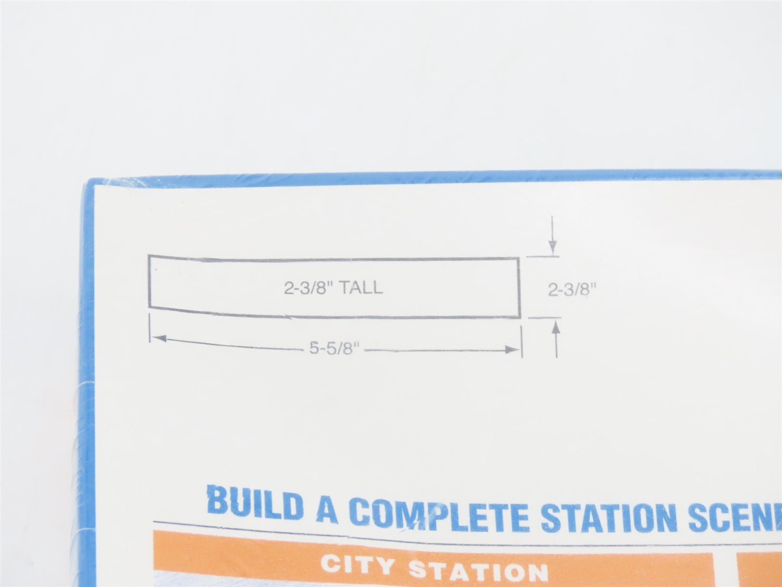 HO Scale Walthers Cornerstone Kit 933-3188 Wood Station Shed & Platform - SEALED
