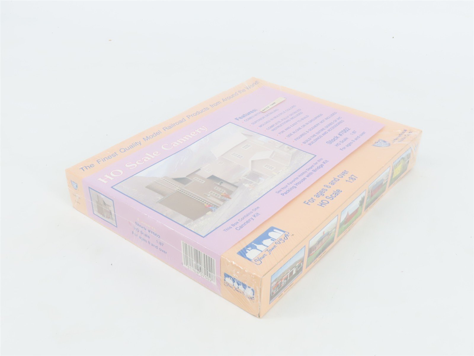 HO 1/87 Scale IHC Your Town USA Kit 7002 Cannery Building - SEALED